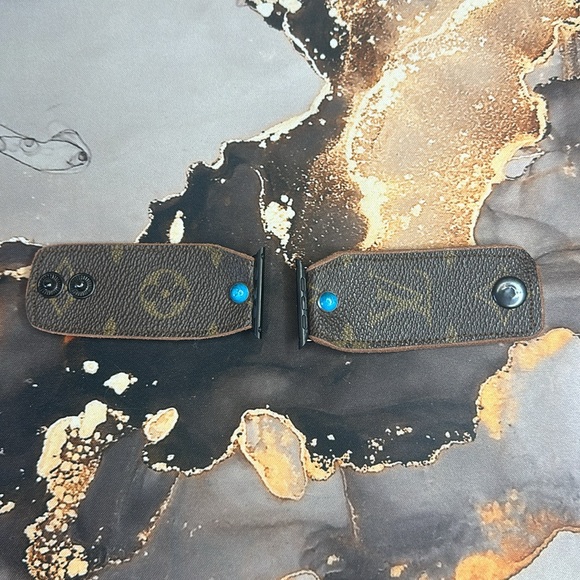 Authentic Up Cycled Louis Vuitton Watch Band - Picture 2 of 5